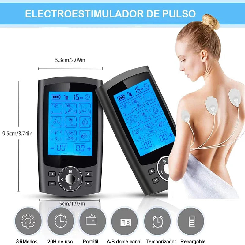 Tens Muscle Stimulator 36-Mode Electric EMS Body Massage