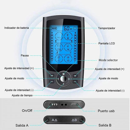 Tens Muscle Stimulator 36-Mode Electric EMS Body Massage