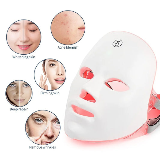 Rechargeable LED Facemask