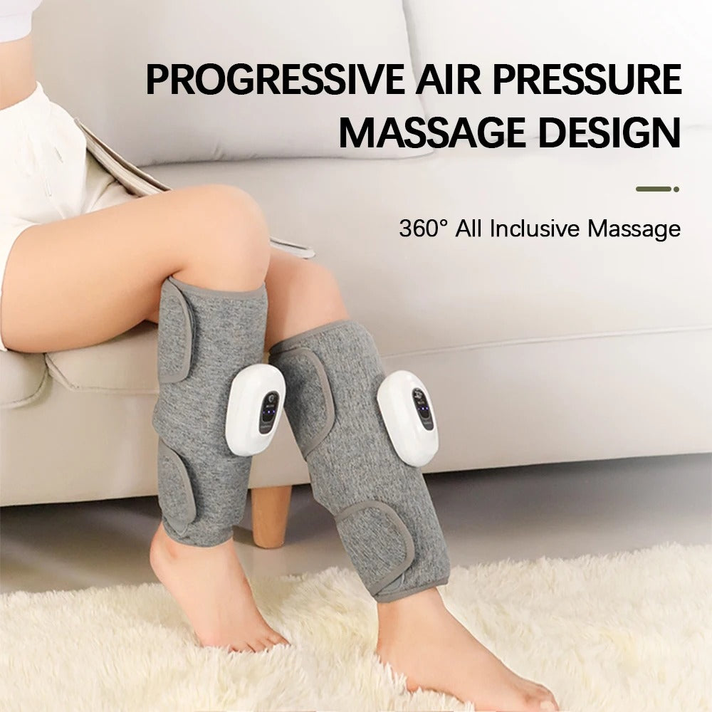 Wireless 360° Air Pressure Calf Massager Electric 3 Mode Airbag Compression Leg Massage Foot Calf Muscle Relax Blood Circulation