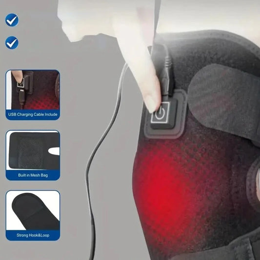 Electric Heated Knee Massager Vibration Massage