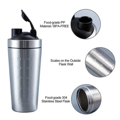 Stainless Steel Protein Shaker Cup